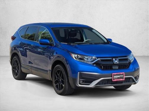Aegean Blue Metallic 2022 Honda CR-V AWD EX