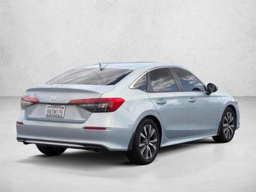 Morning Mist Metallic 2022 Honda Civic EX