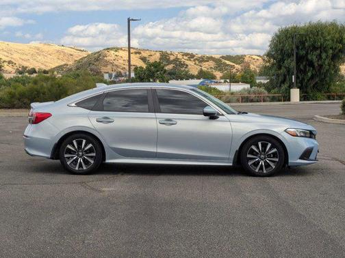 Morning Mist Metallic 2022 Honda Civic EX