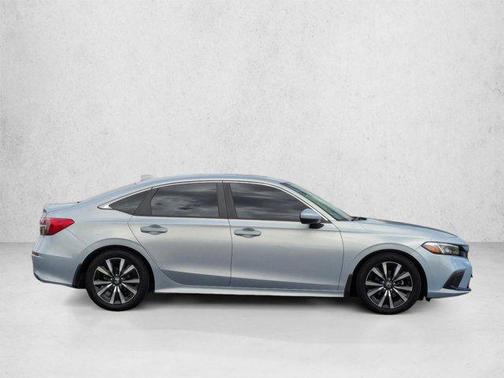 Morning Mist Metallic 2022 Honda Civic EX