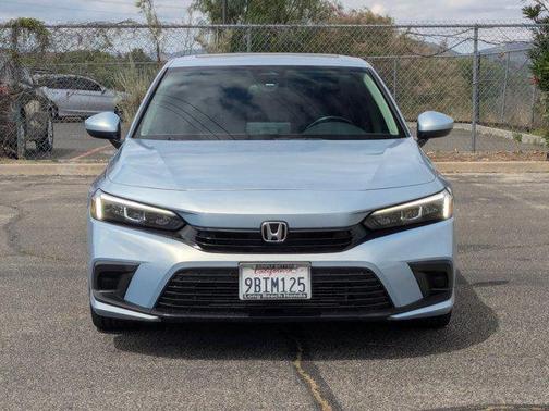 Morning Mist Metallic 2022 Honda Civic EX