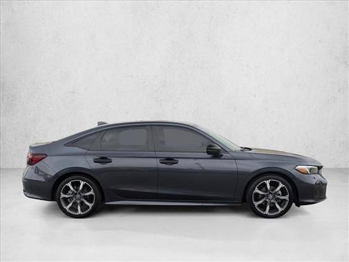 Urban Gray Pearl 2025 Honda Civic Hybrid Sport Touring