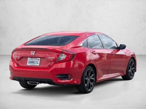 Rallye Red 2019 Honda Civic Sport