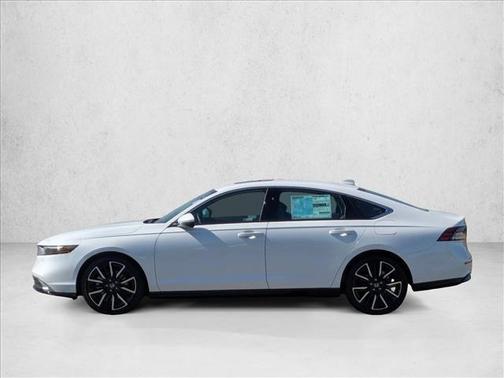Platinum White Pearl 2026 Honda Accord Hybrid Touring