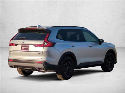 Solar Silver Metallic 2026 Honda CR-V Hybrid Sport-L FWD