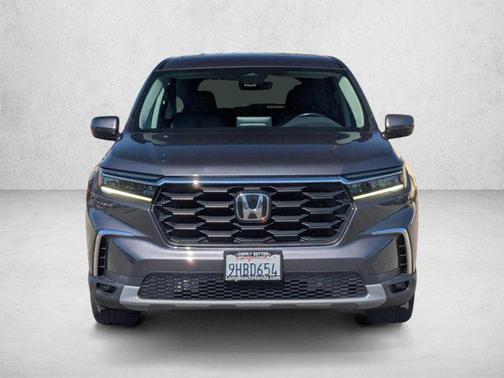 Modern Steel Metallic 2023 Honda Pilot 2WD EX-L 8 Passenger