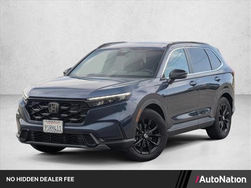 Blue 2025 Honda CR-V Hybrid Sport FWD