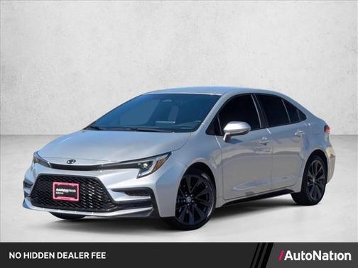 Classic Silver Metallic 2023 Toyota Corolla SE