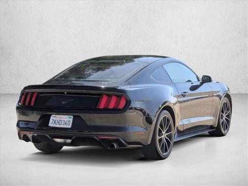 Black 2015 Ford Mustang EcoBoost