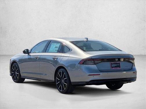 Solar Silver Metallic 2026 Honda Accord Hybrid Touring