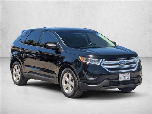 Shadow Black 2017 Ford Edge SE