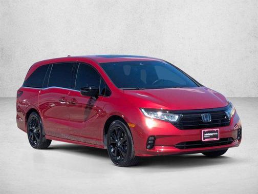 Radiant Red Metallic II 2024 Honda Odyssey Sport