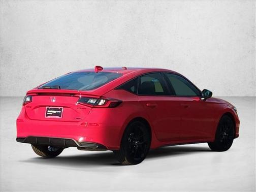 Rallye Red 2026 Honda Civic Hybrid Sport