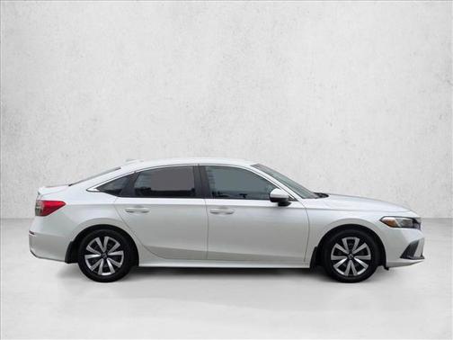 Platinum White Pearl 2023 Honda Civic LX