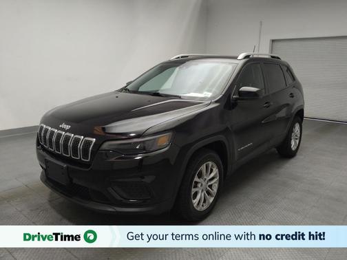 Diamond Black Crystal Pearlcoat 2021 Jeep Cherokee Latitude