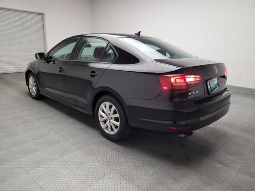 Black 2015 Volkswagen Jetta 1.8T SE