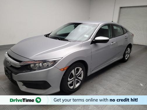Lunar Silver Metallic 2018 Honda Civic LX