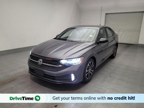 Platinum Gray Metallic 2024 Volkswagen Jetta 1.5T Sport