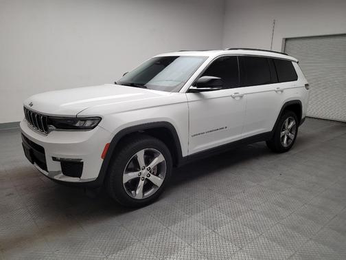Bright White Clearcoat 2021 Jeep Grand Cherokee L Limited