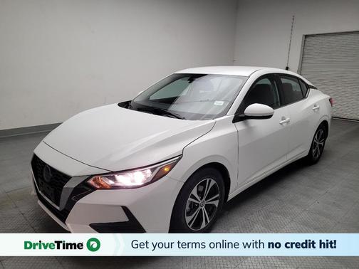 White 2023 Nissan Sentra SV