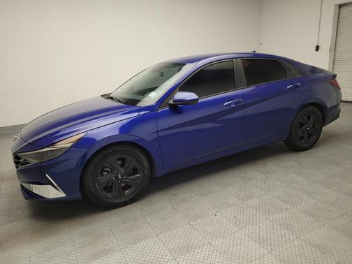 Intense Blue 2021 Hyundai ELANTRA SEL