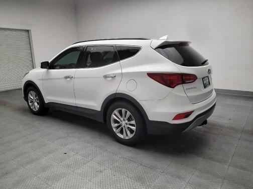 Pearl White 2018 Hyundai Santa Fe Sport 2.0L Turbo