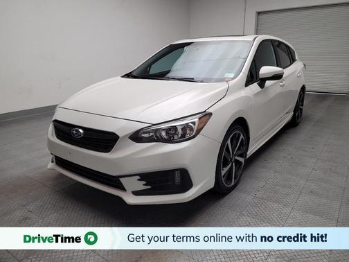 Crystal White Pearl 2020 Subaru Impreza Sport 5-Door