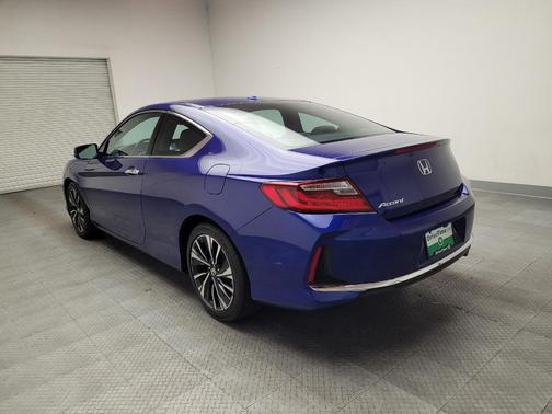 Blue 2017 Honda Accord EX-L w/Navigation & Honda Sensing