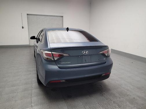 Graphite Blue Pearl 2016 Hyundai SONATA Hybrid SE