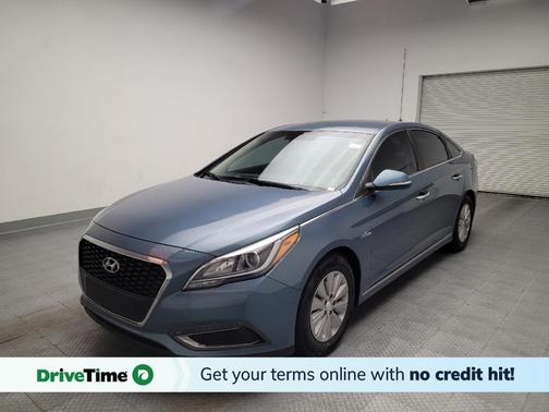 Graphite Blue Pearl 2016 Hyundai SONATA Hybrid SE
