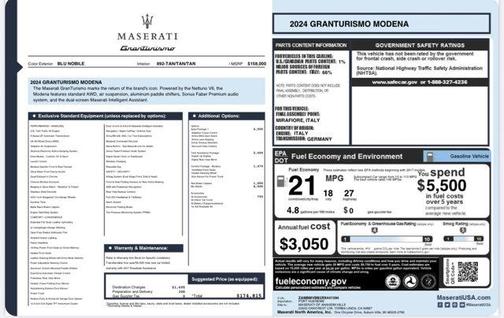 2024 Maserati GranTurismo Modena