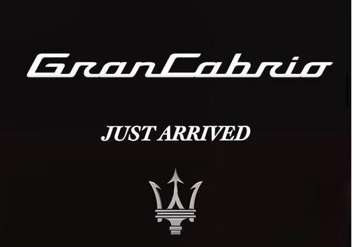 2026 Maserati GranCabrio Base