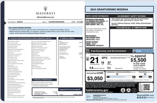 2024 Maserati GranTurismo Modena