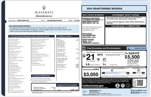 2024 Maserati GranTurismo Modena