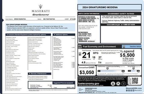2024 Maserati GranTurismo Modena