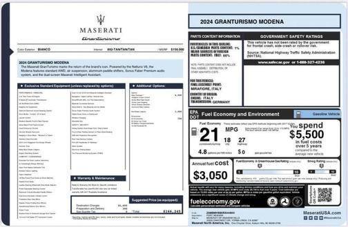 2024 Maserati GranTurismo Modena