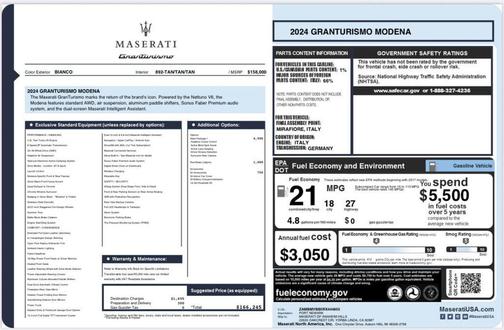 2024 Maserati GranTurismo Modena
