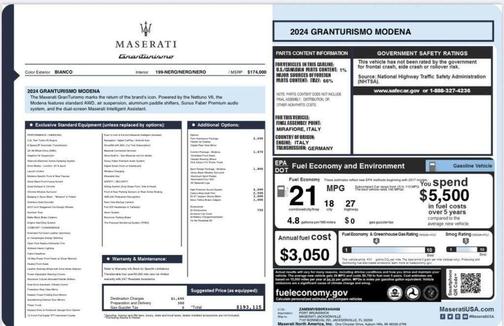 2024 Maserati GranTurismo Modena