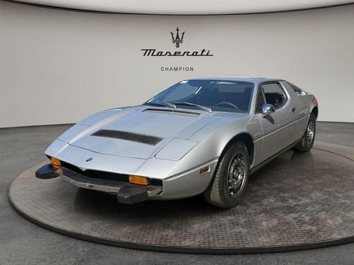 Silver 1974 Maserati Merak