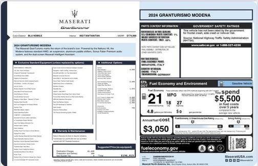 2024 Maserati GranTurismo Modena