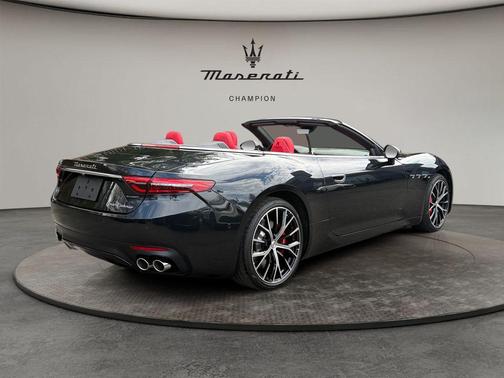 Black 2026 Maserati GranCabrio Convertible