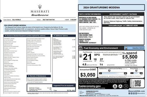 2024 Maserati GranTurismo Modena