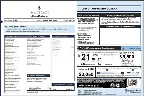2024 Maserati GranTurismo Modena