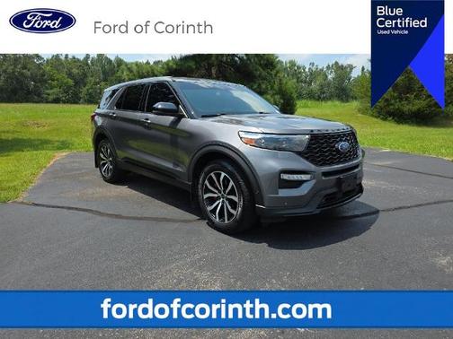 CARBONIZED GRAY METALLIC 2021 Ford Explorer ST