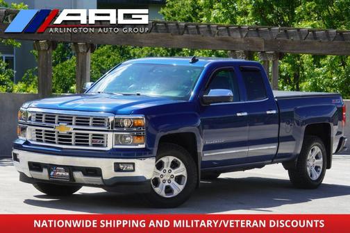 Blue 2015 Chevrolet Silverado 1500 LTZ