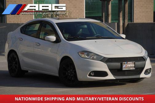 White 2013 Dodge Dart Limited