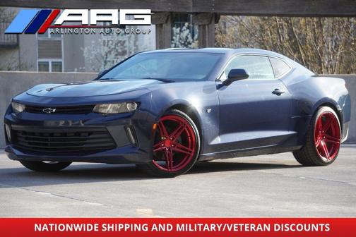 Blue 2016 Chevrolet Camaro 1LT