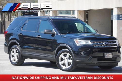 Black 2018 Ford Explorer Sport