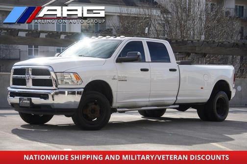 2018 RAM 3500 Tradesman Crew Cab 4x4 8' Box