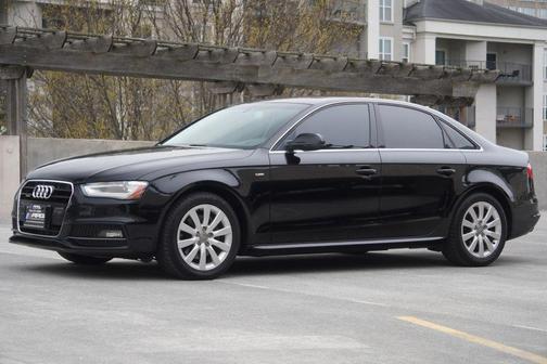 Black 2015 Audi A4 2.0T Premium